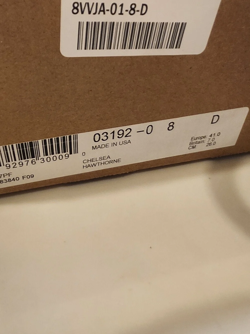 Red Wing 3192 Hawthorne Chelsea Men's 8D